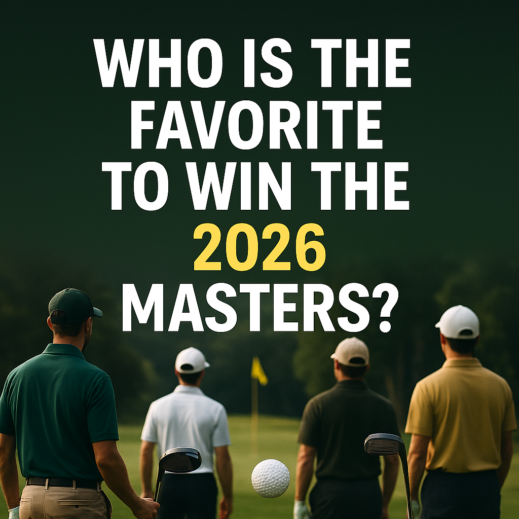 Who Is the Favorite to Win the 2026 Masters?