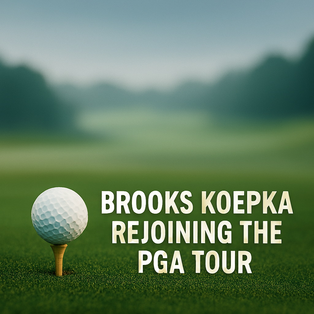 Brooks Koepka Rejoining the PGA Tour
