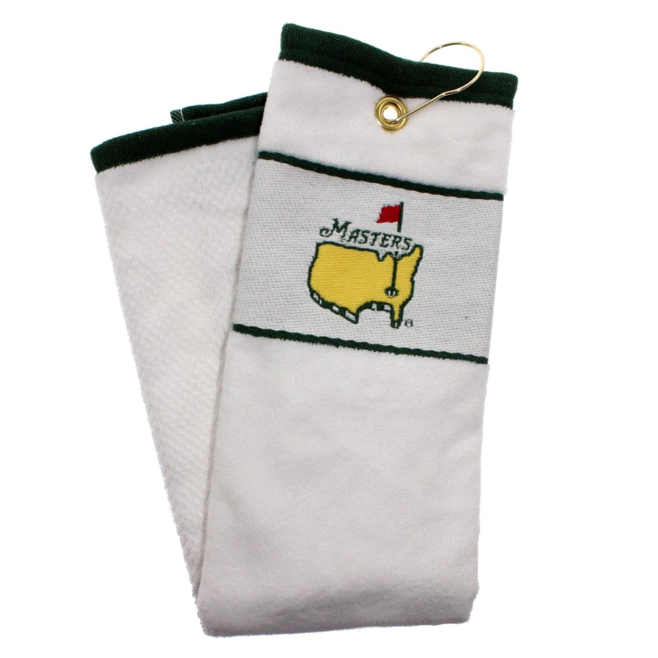 Masters Tri-Fold Towel - White