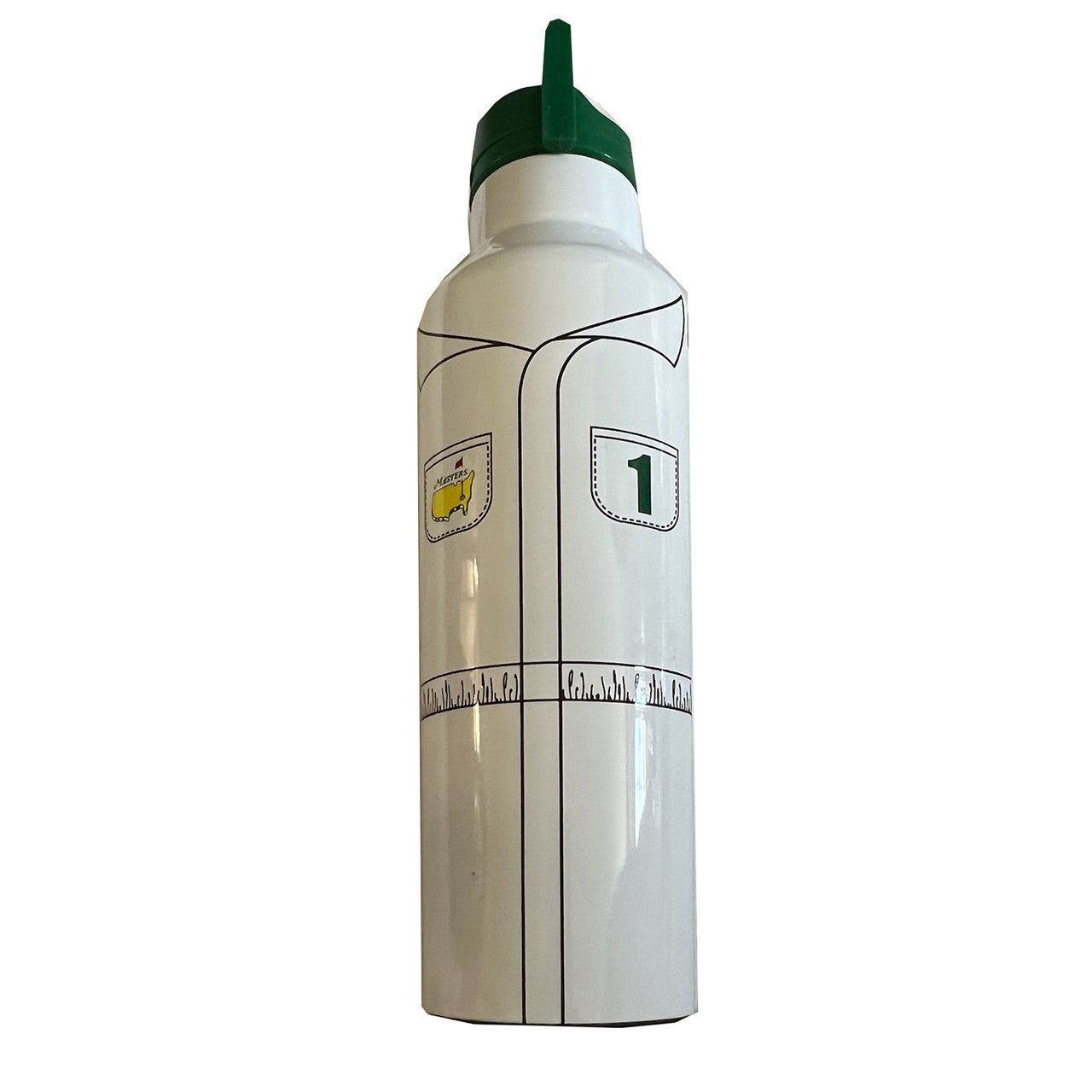Masters Corkcicle 20oz Caddie Jumpsuit White Stainless Canteen Water Bottle
