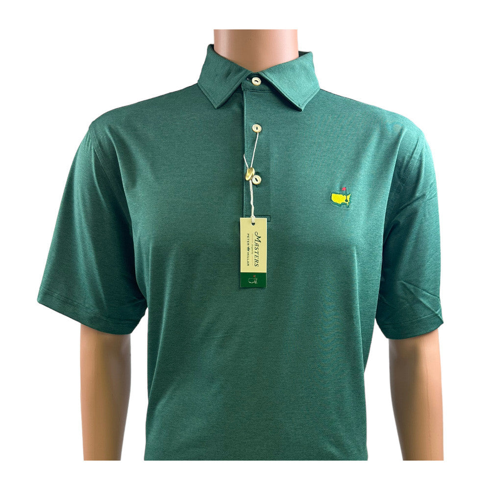 Masters Peter Millar Heather Green Performance Polo