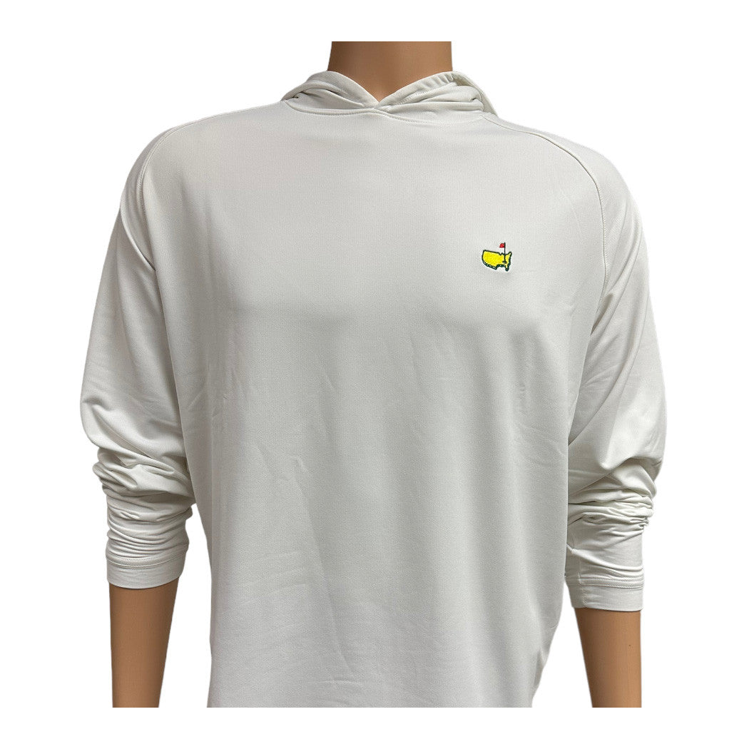 Masters Peter Millar White Performance Tech Hoodie