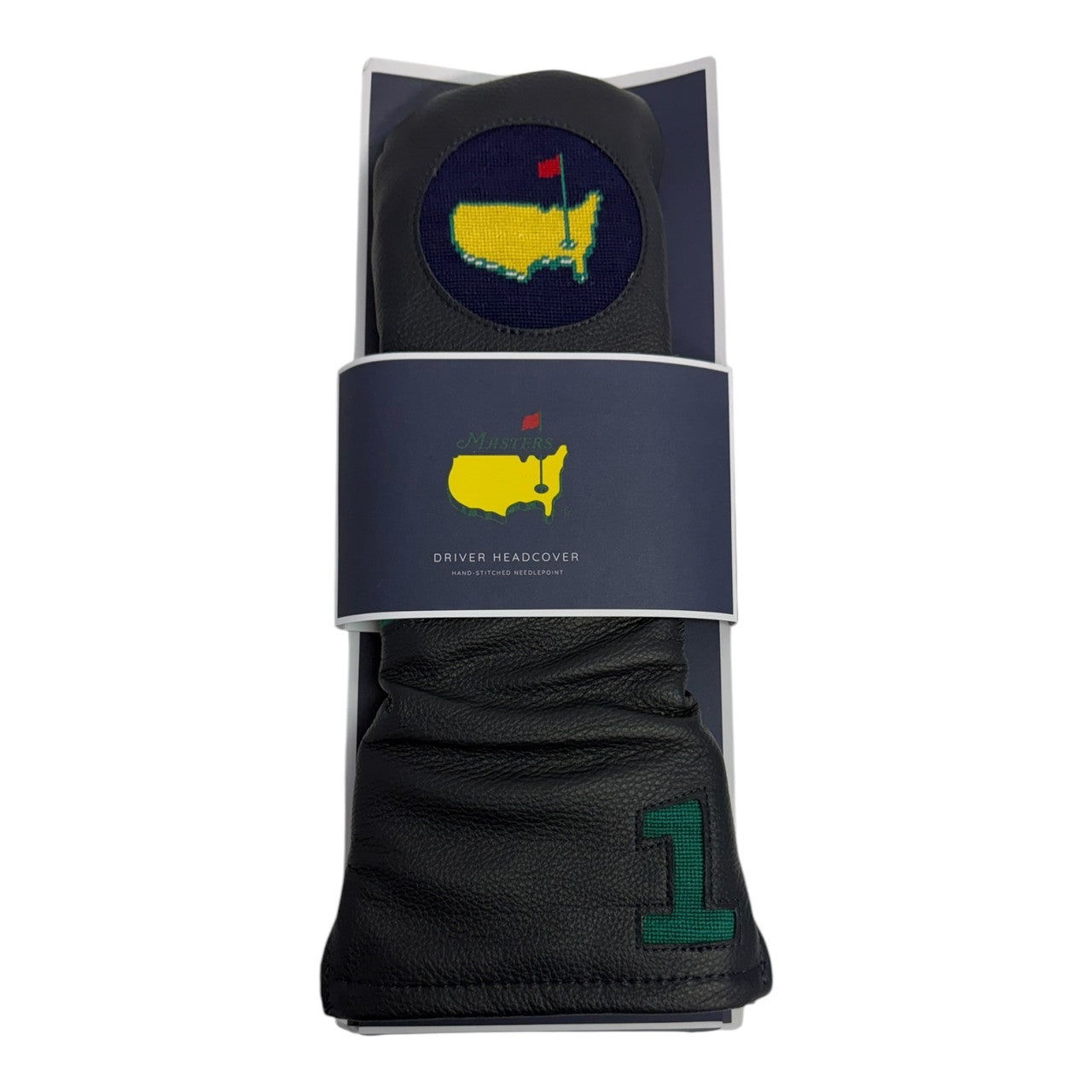 Masters Smathers and Branson Navy Needlepoint Driver Cover