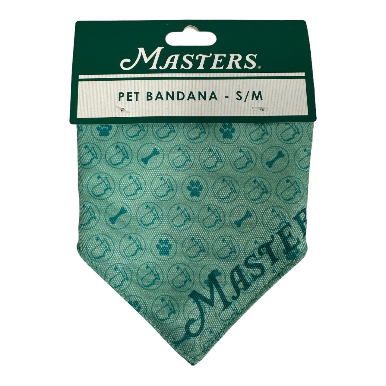 Masters Light Green Pet Bandana - 2 sizes
