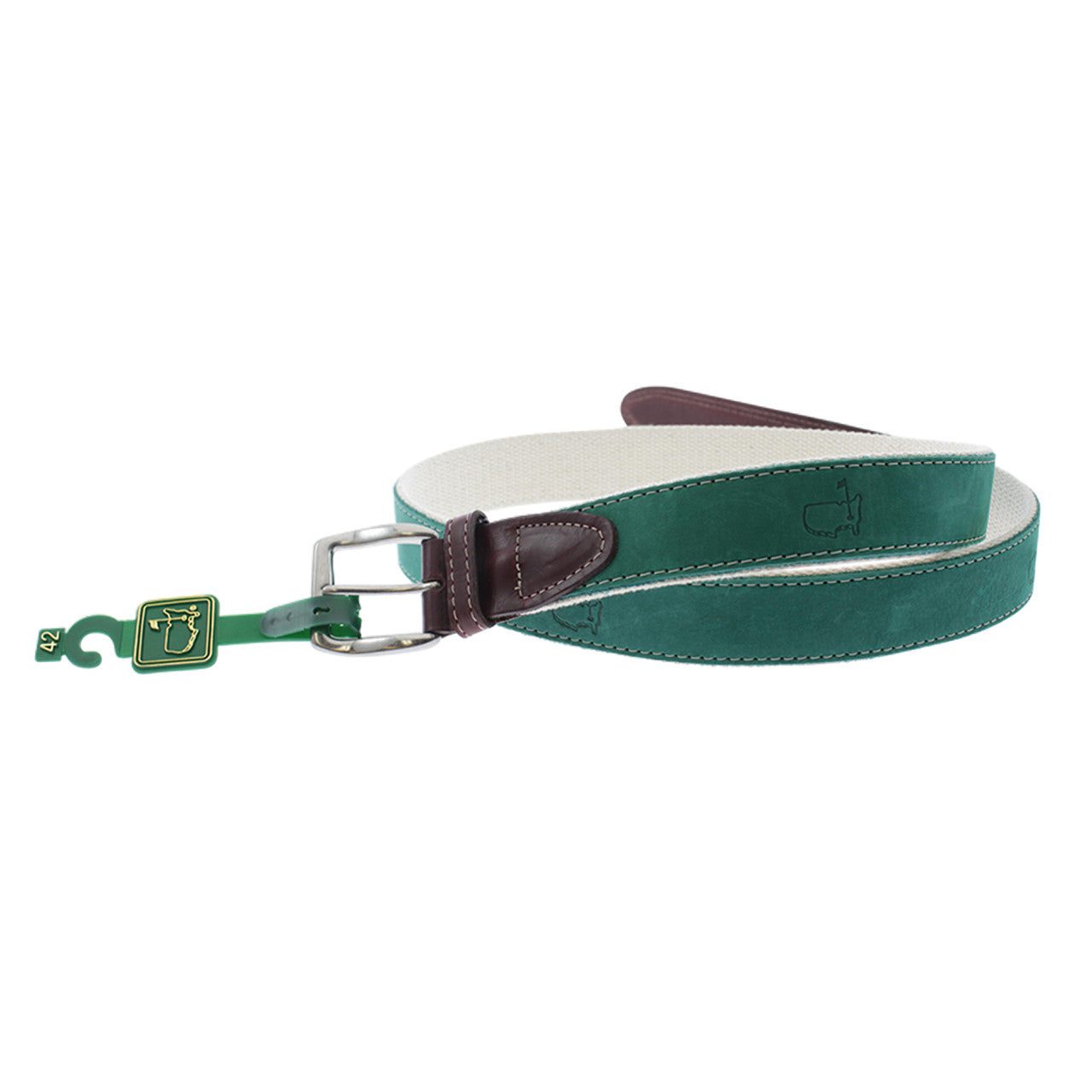 Masters Green Soft Leather Belt