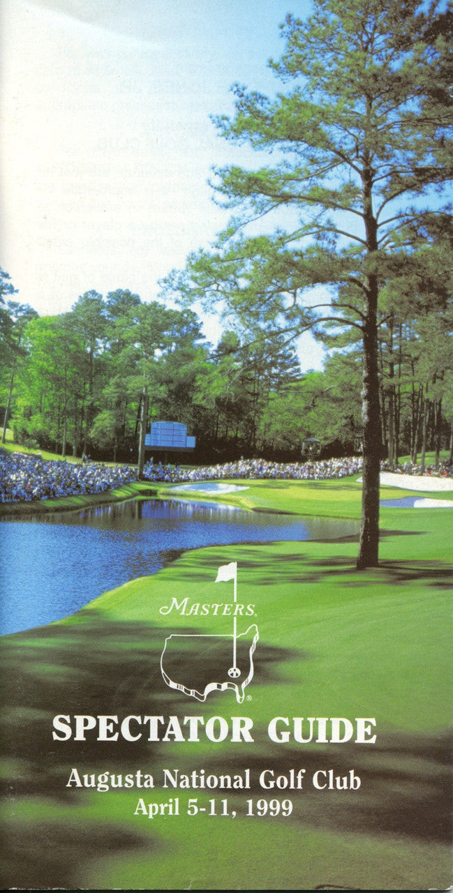 1999 Spectator Guide - Winner Jose MarÌa OlazÌabal