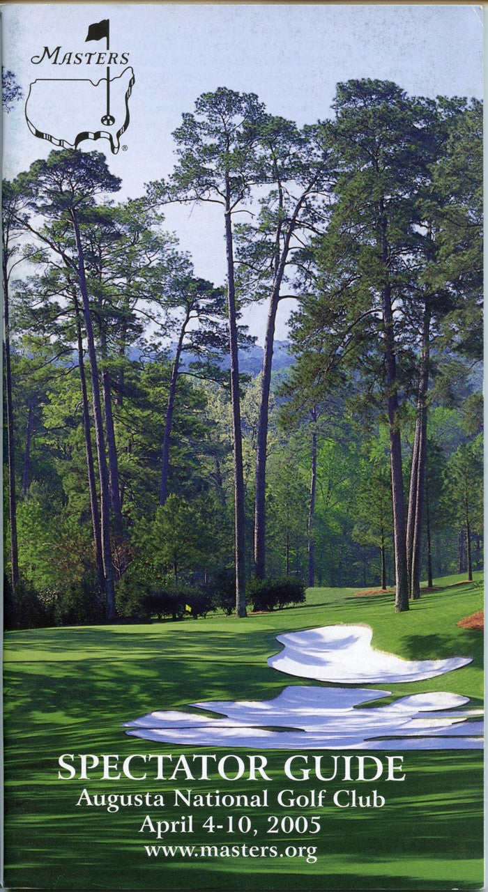 2005 Spectator Guide - Winner Tiger Woods