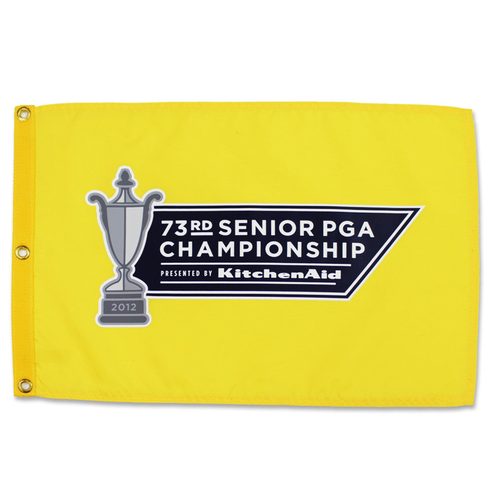 2012 Senior PGA Championship Kitchen Aid Screen Printed Flag