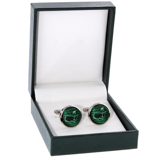 Masters Cuff Links - Green