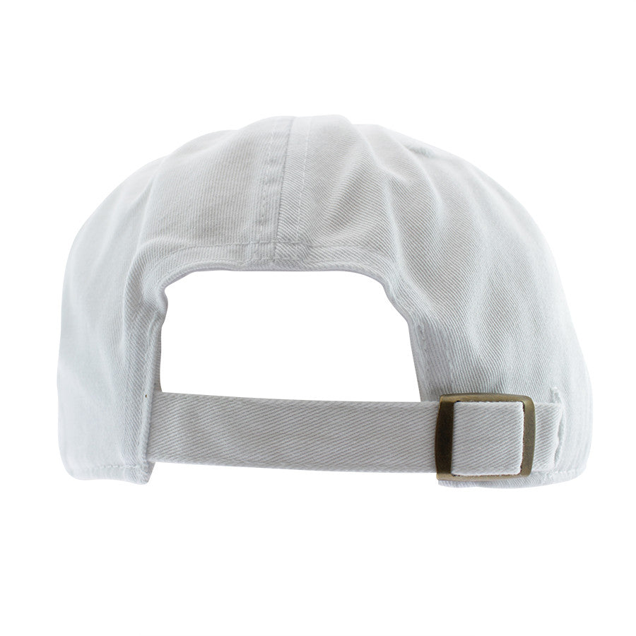 Masters White Caddy Slouch Hat Back - Adjustable