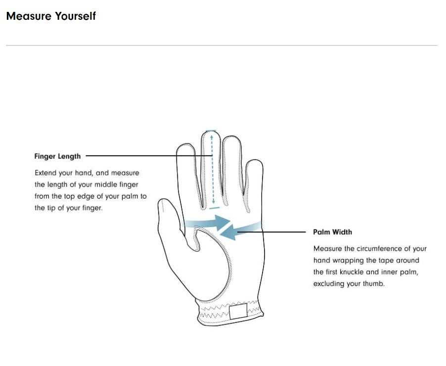 Masters FootJoy Men's Cadet Left Hand White Cabretta Leather Golf Glove with Green Trim- SIZED