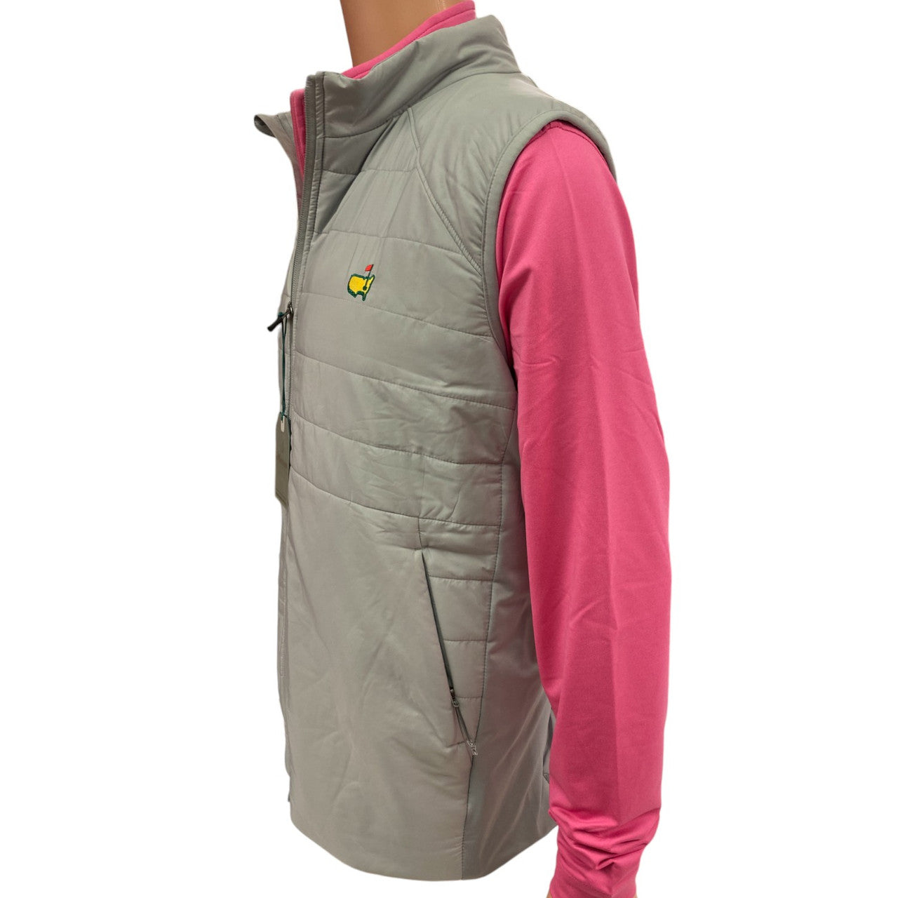 Masters Tech Grey Lightweight Layer Full Zip Vest