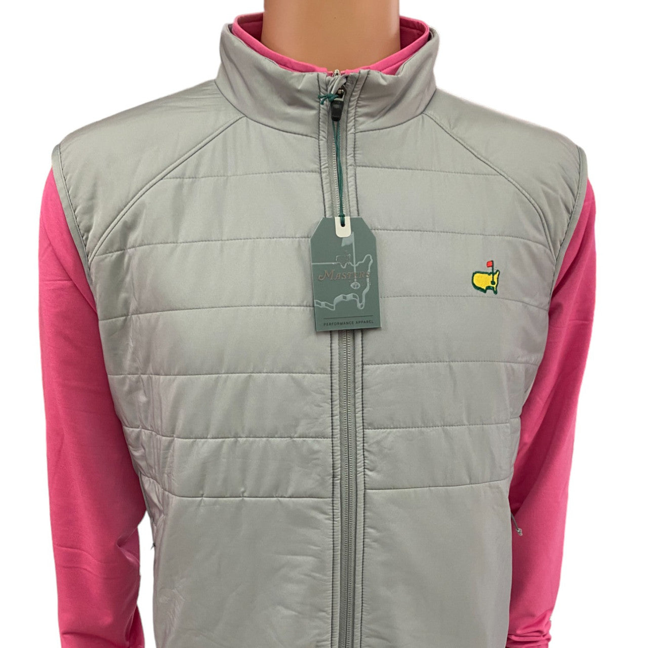 Masters Tech Grey Lightweight Layer Full Zip Vest