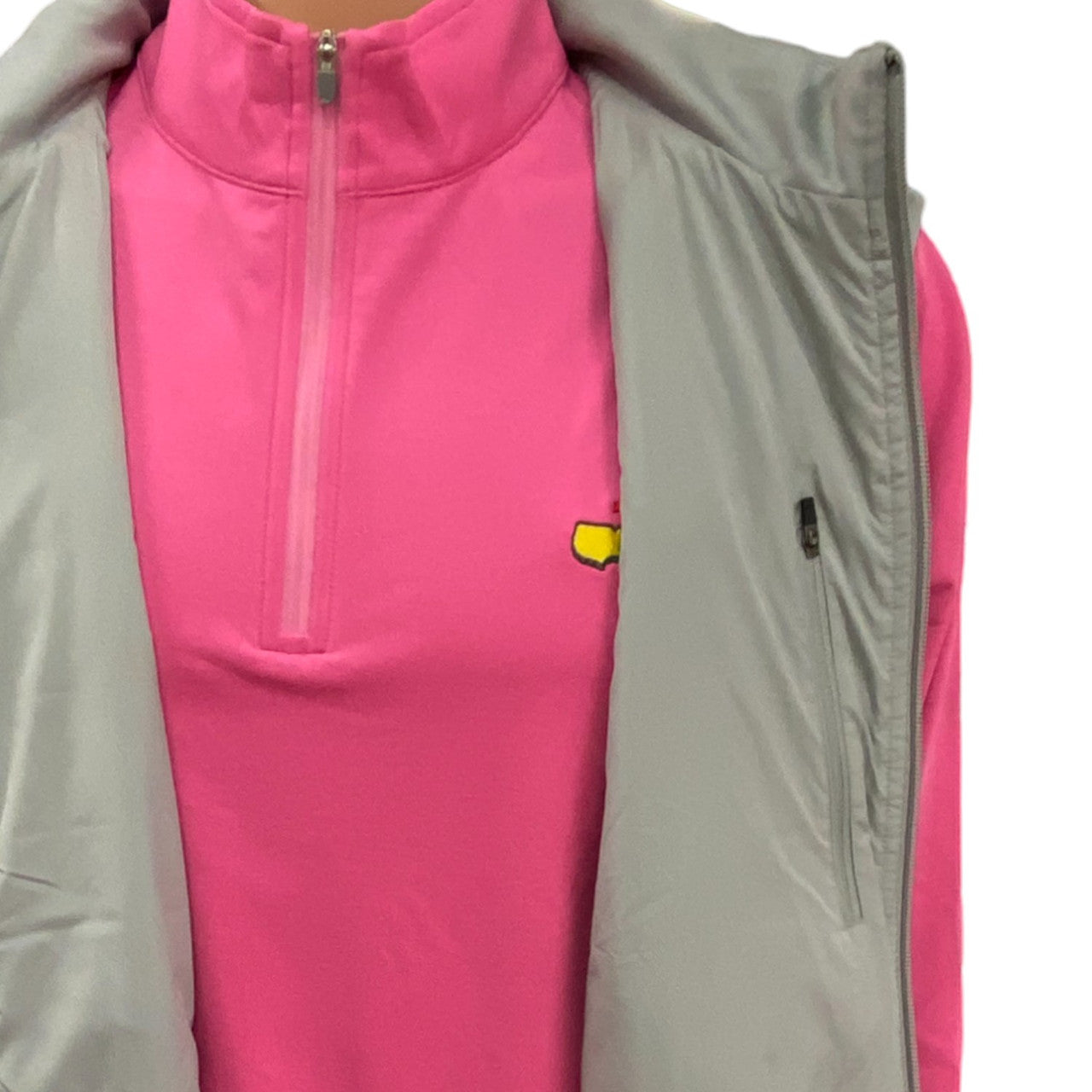 Masters Tech Grey Lightweight Layer Full Zip Vest