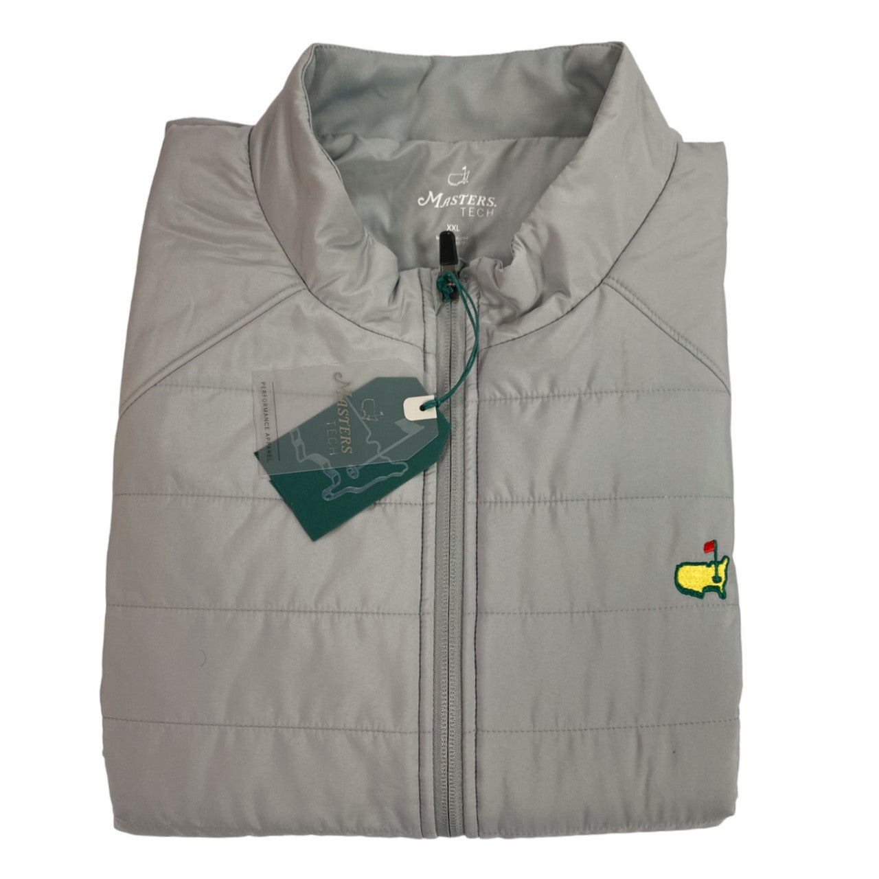 Masters Tech Grey Lightweight Layer Full Zip Vest