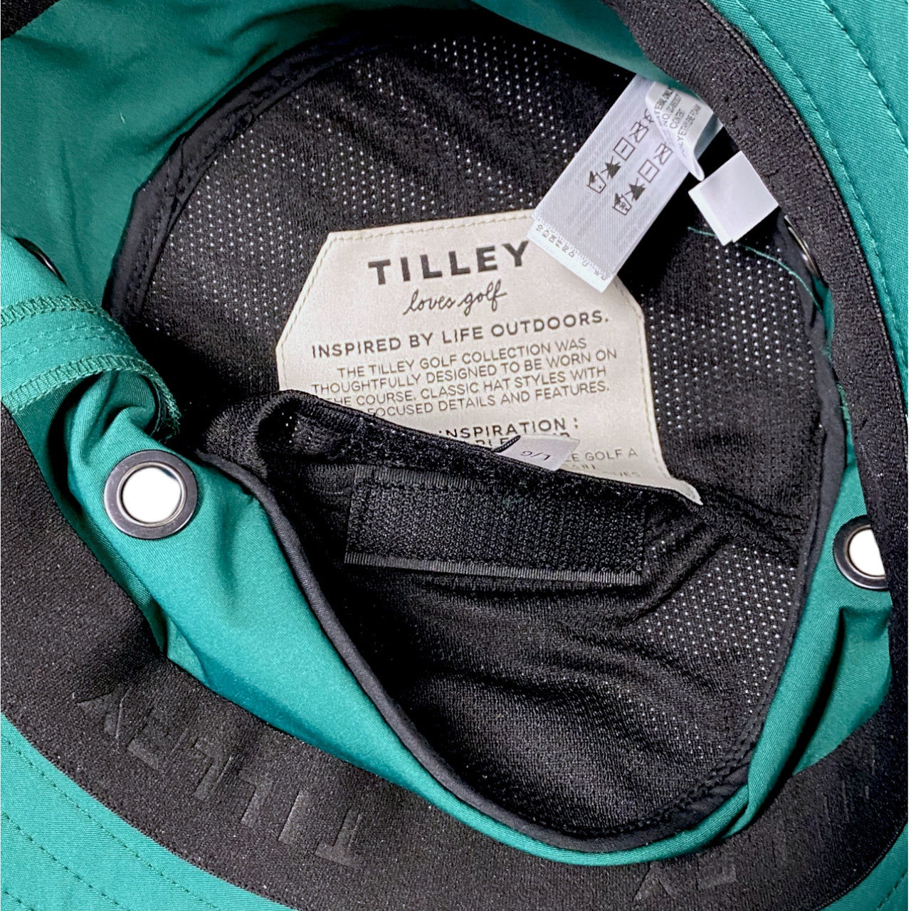 Masters Green Tilley Golf Bucket Hat