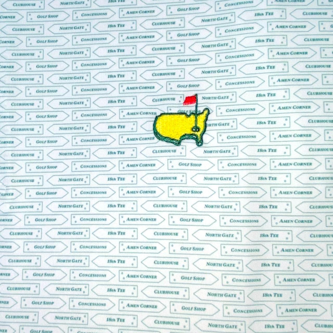 Masters Performance Tech Augusta Directional Signs Polo