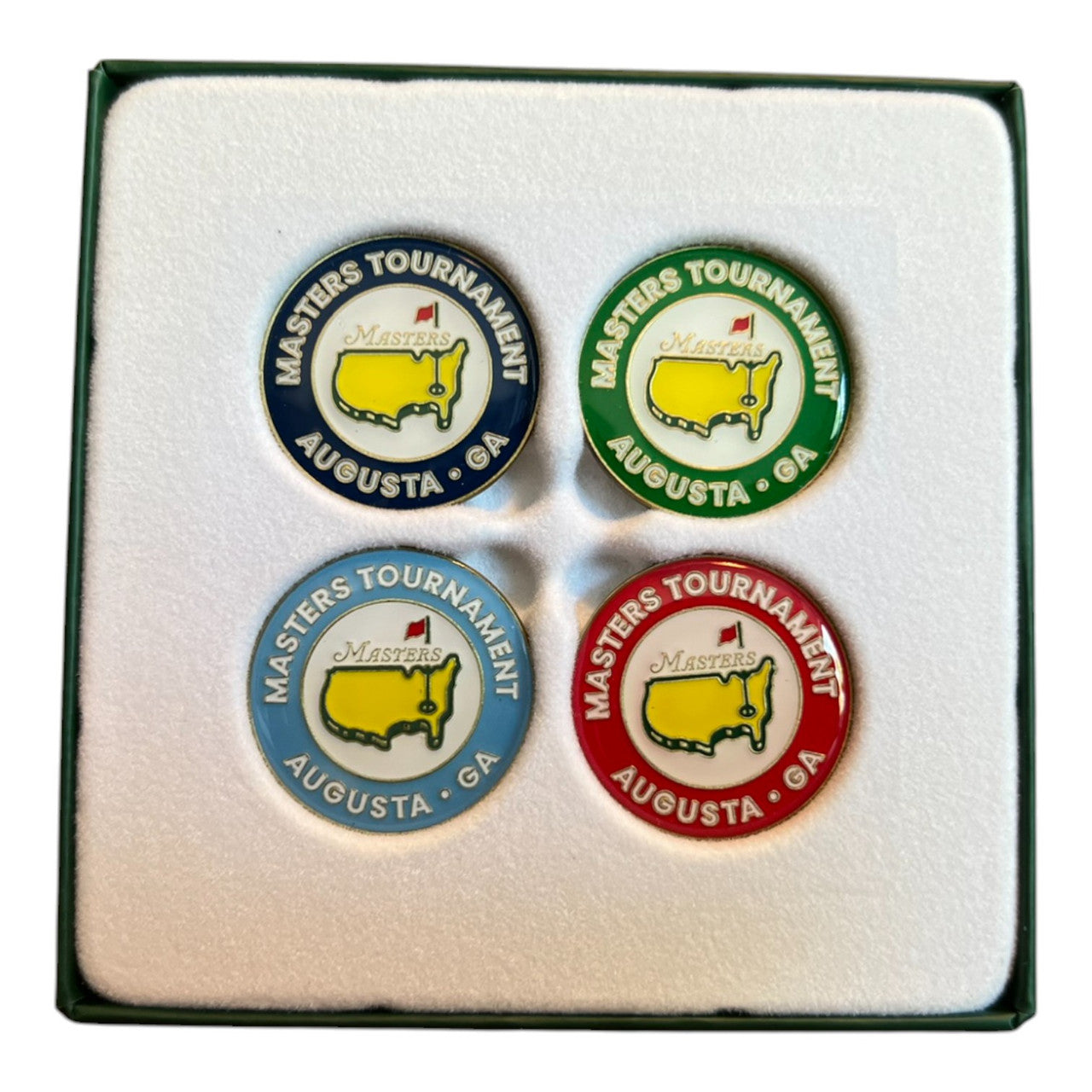 2025 Masters 4-Pack Ball Markers