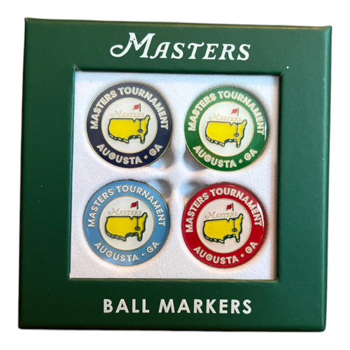2025 Masters 4-Pack Ball Markers