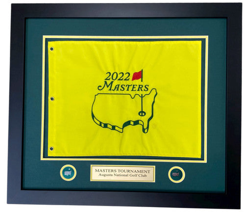 2022 Masters Deluxe Framed Pin Flag