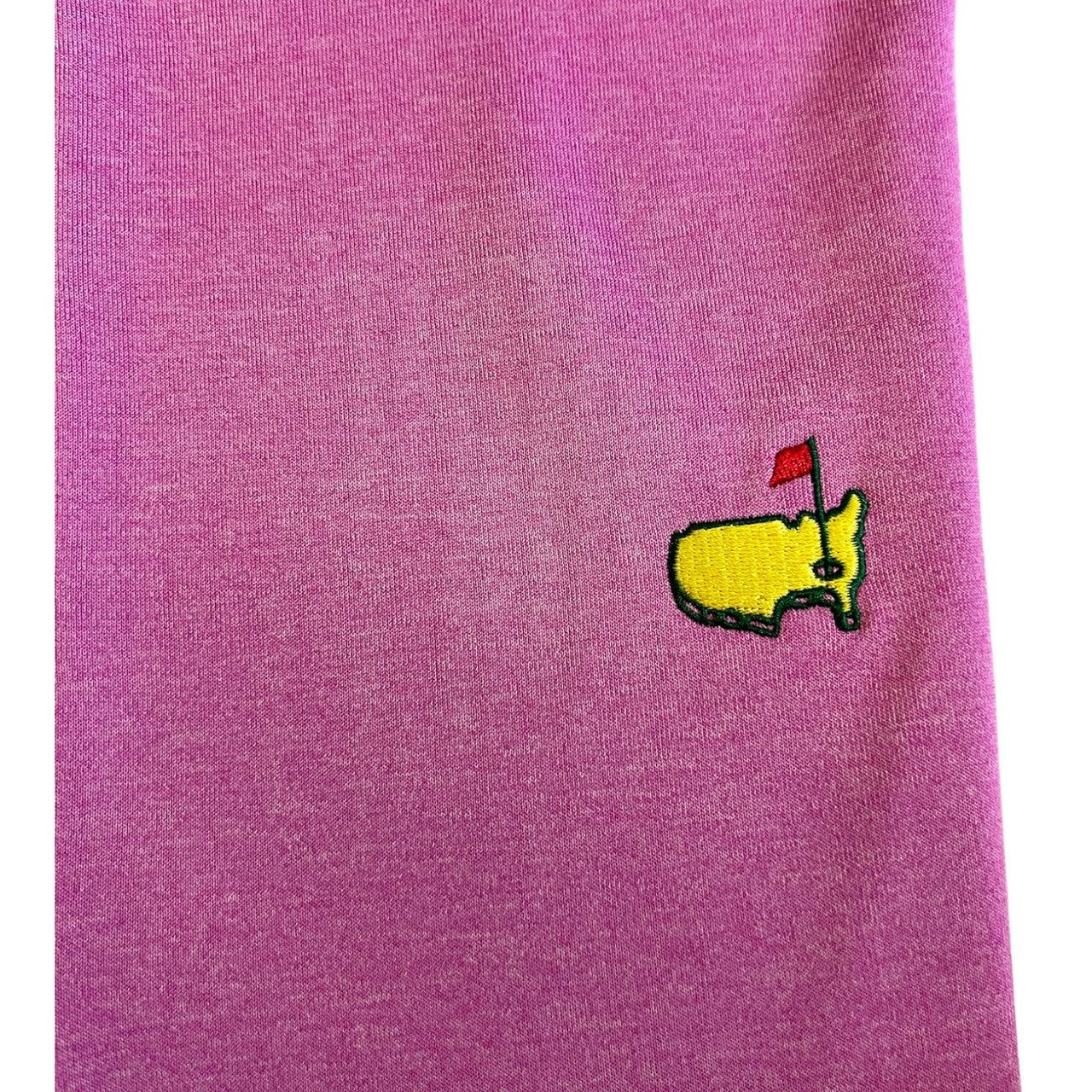 Masters Tech Pink Heather Performance 1/4 Zip Pullover with Hidden Zipper