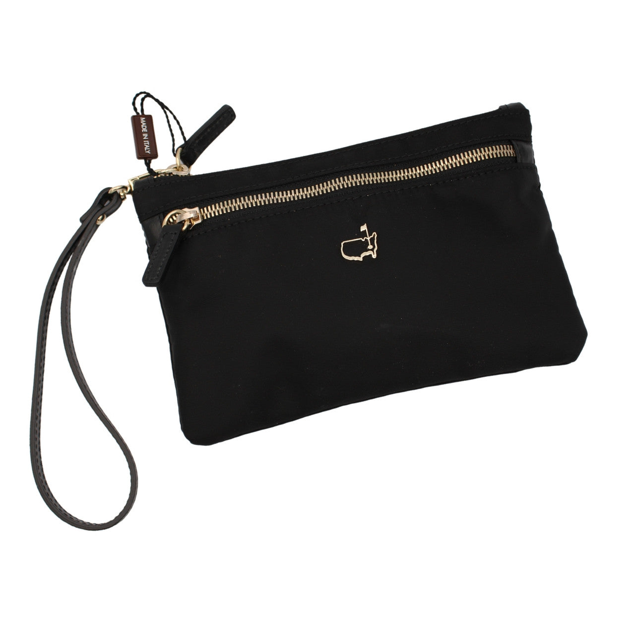 Masters Black Italian Waterproof Wristlet
