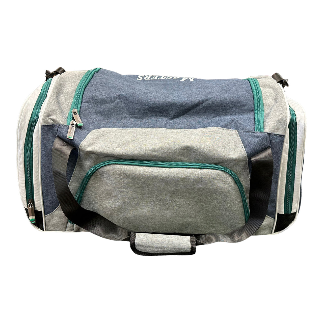 Masters Blue and Grey Heather Duffle Gym Bag