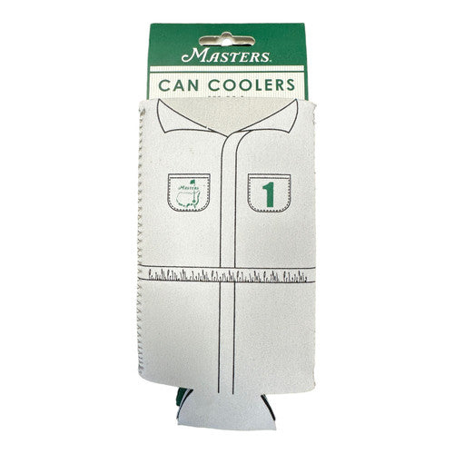 Masters Caddie Bib and Green Koozie Set