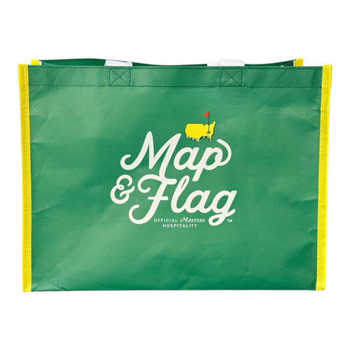 Masters Map & Flag Reusable Tote