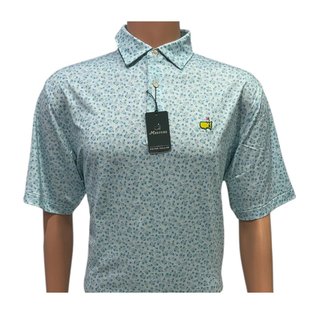 Masters Peter Millar Juniper Pattern Performance Tech Polo