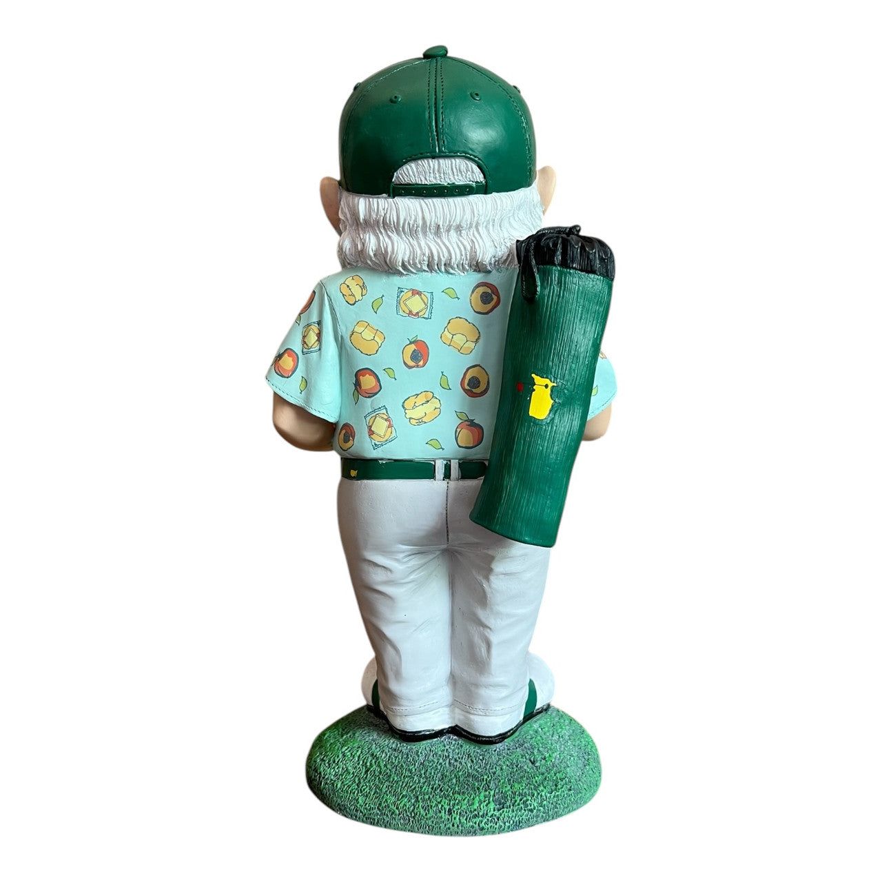Masters Tournament Gnome with Peach Ice Cream Sandwich