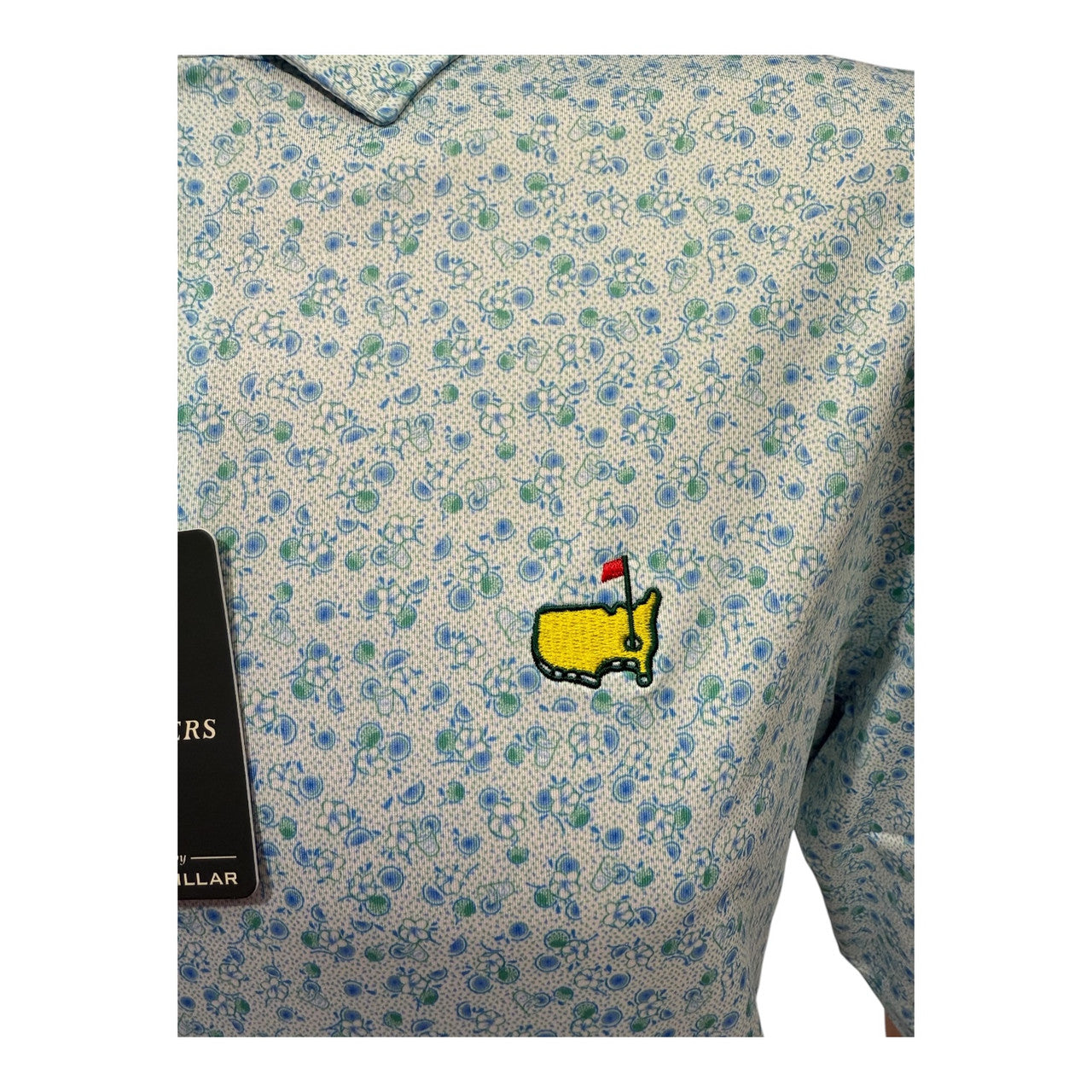 Masters Peter Millar Juniper Pattern Performance Tech Polo