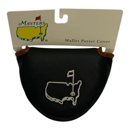 Masters Premium Black Leather Mallet Head Cover