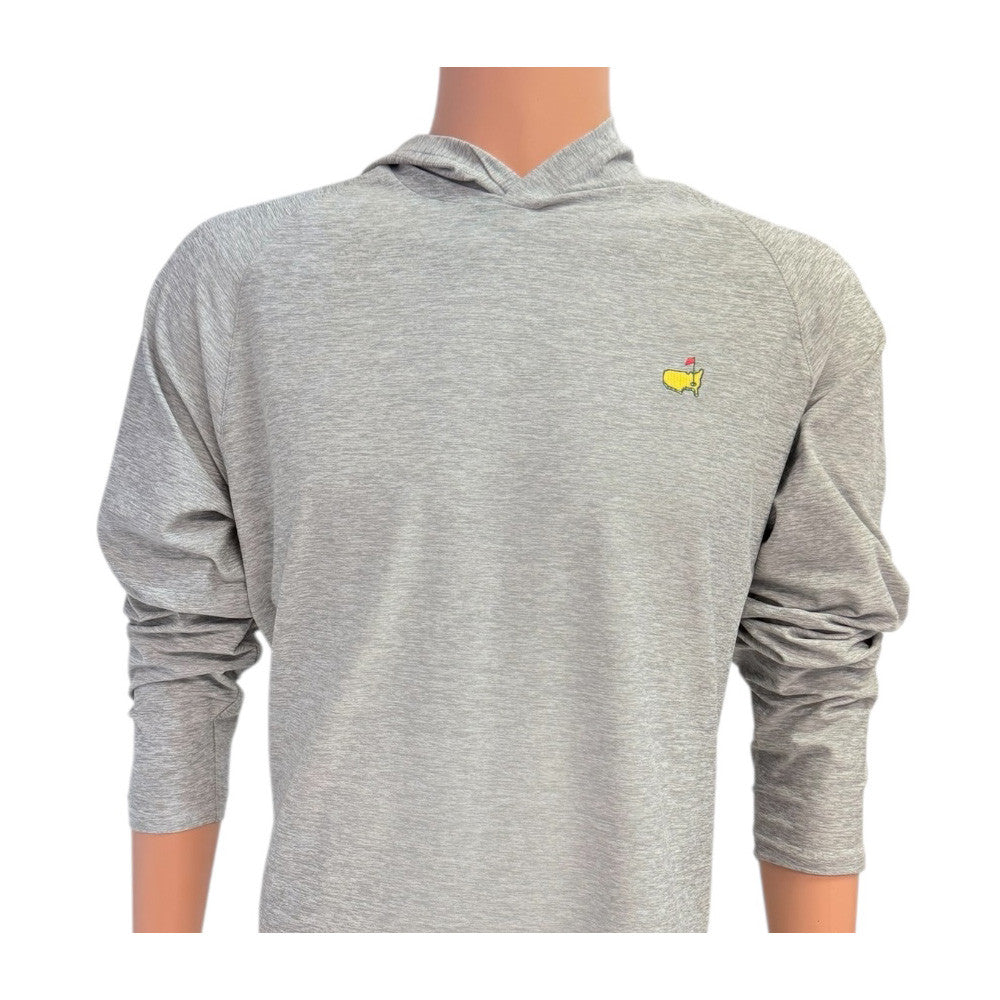 Masters Tech Heathered Grey Hoodie