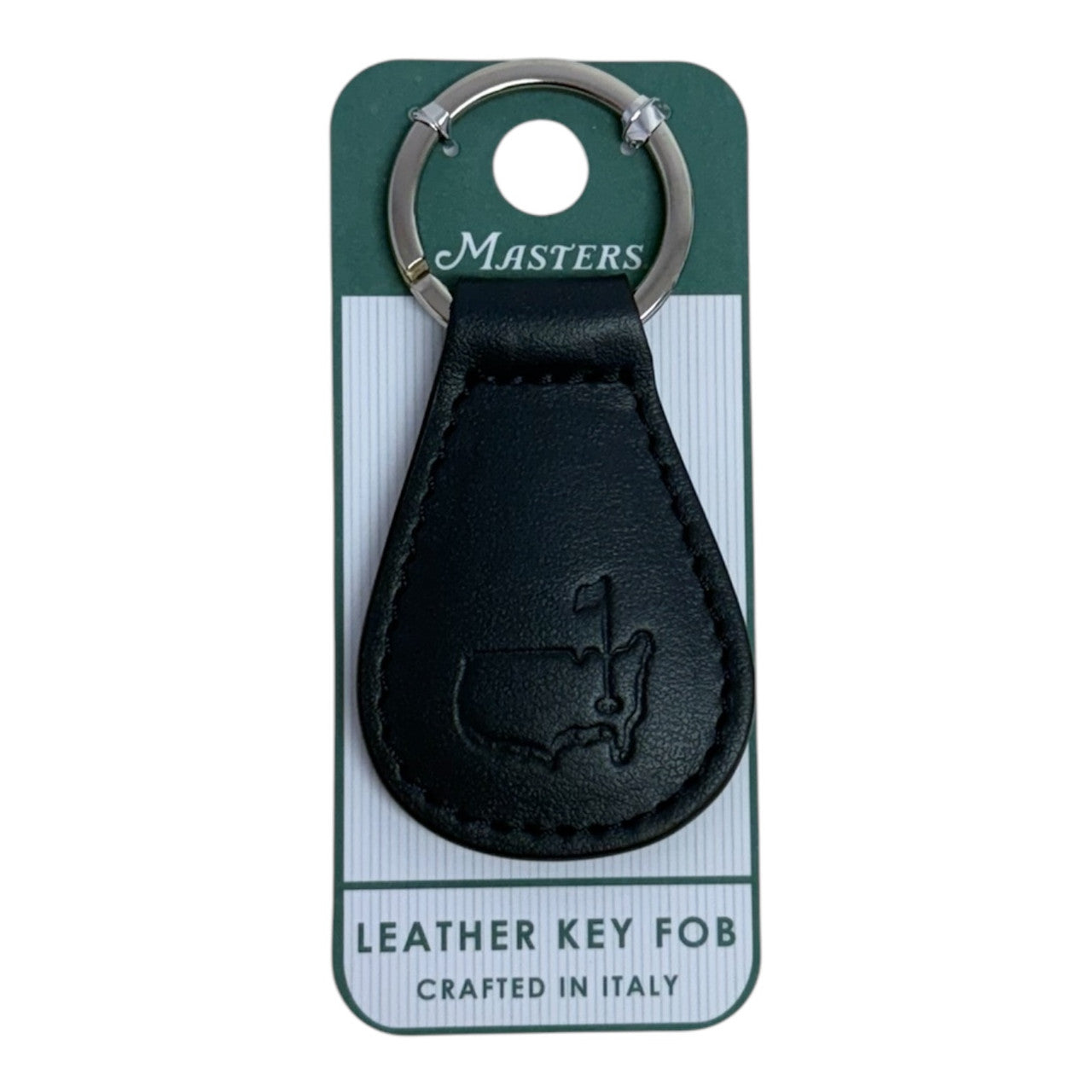 Masters Italian Leather Indigo Key Fob