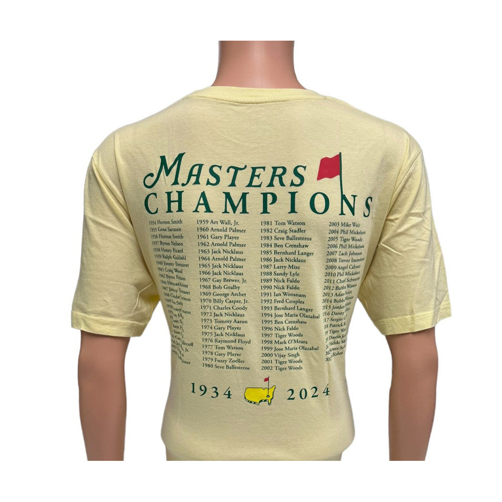 2024 Masters Yellow Champions T-Shirt