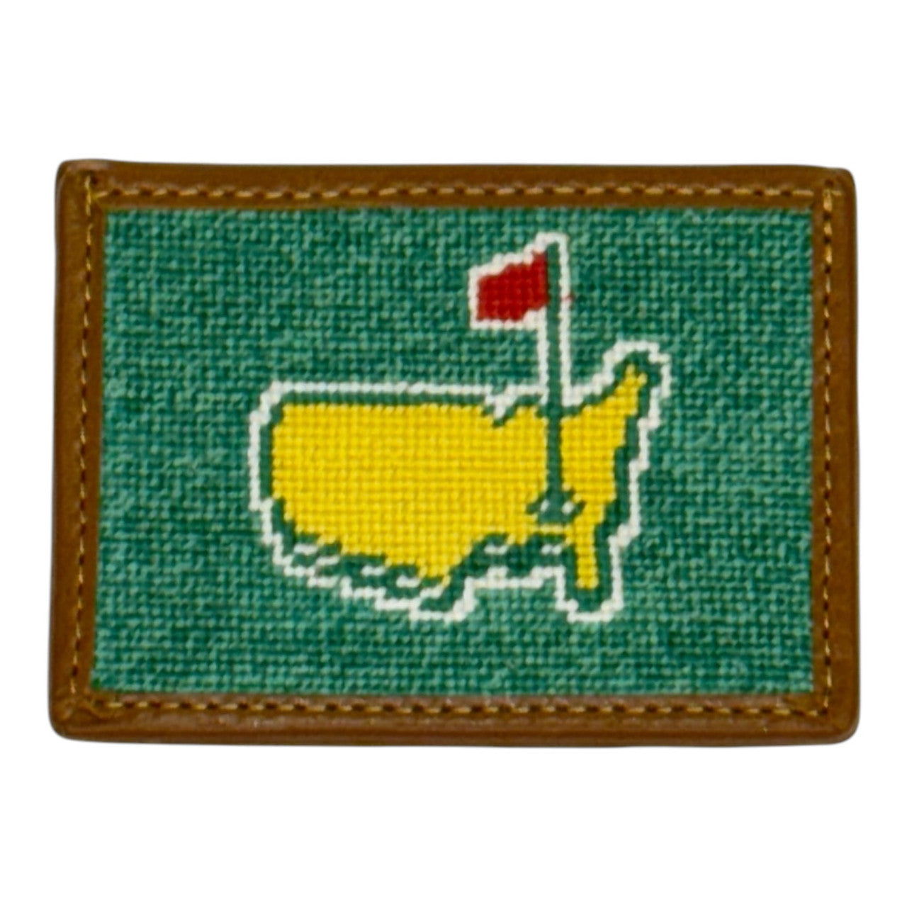 Masters Smathers & Branson Heather Green Credit Card Case