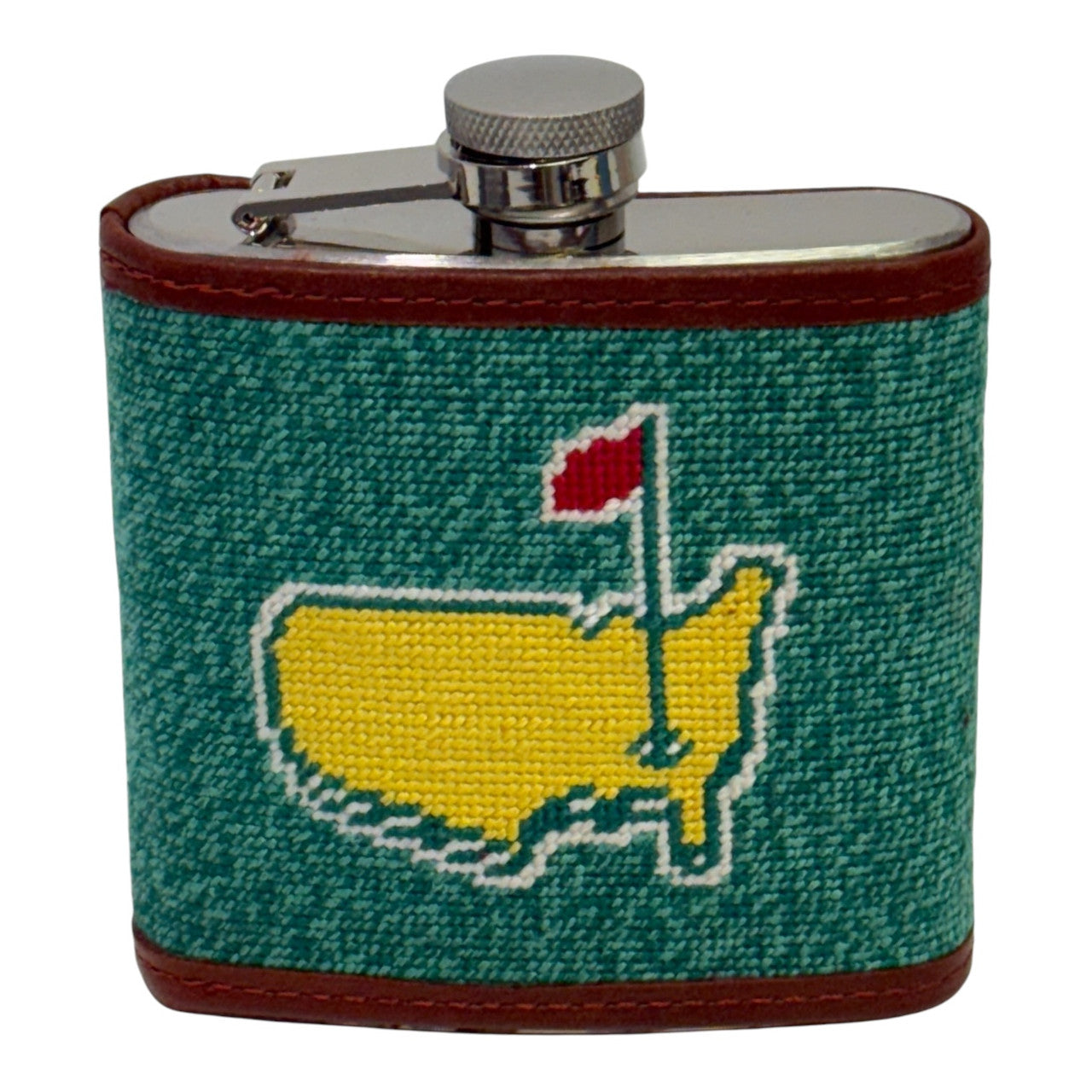 Masters Smathers & Branson Heather Green Flask