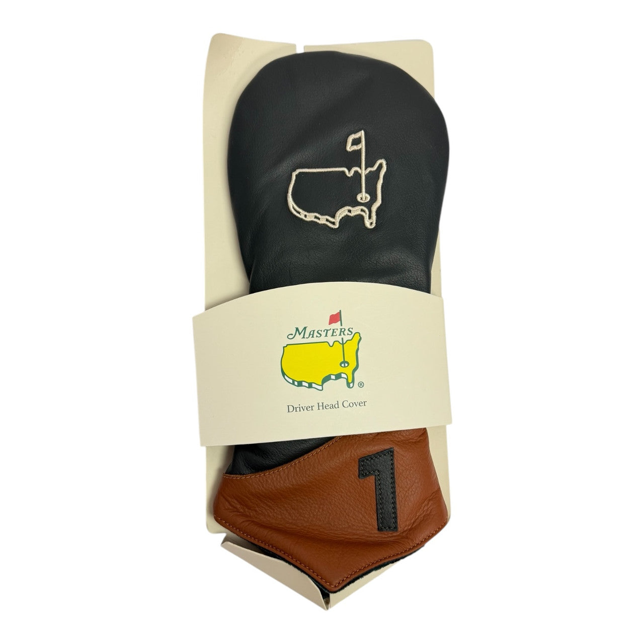 Masters Premium Black Leather Driver Head Cover