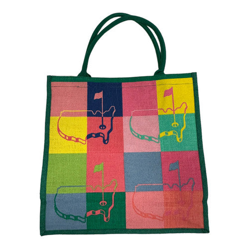 Masters Pop Art Logo Pattern Jute Bag