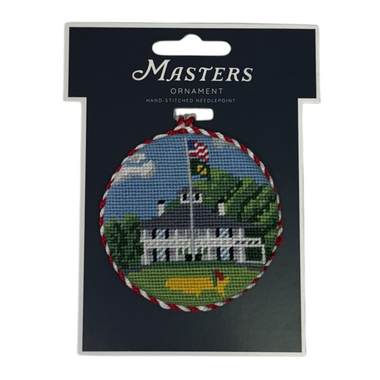 Masters Smathers and Branson Clubhouse Needlepoint Ornament
