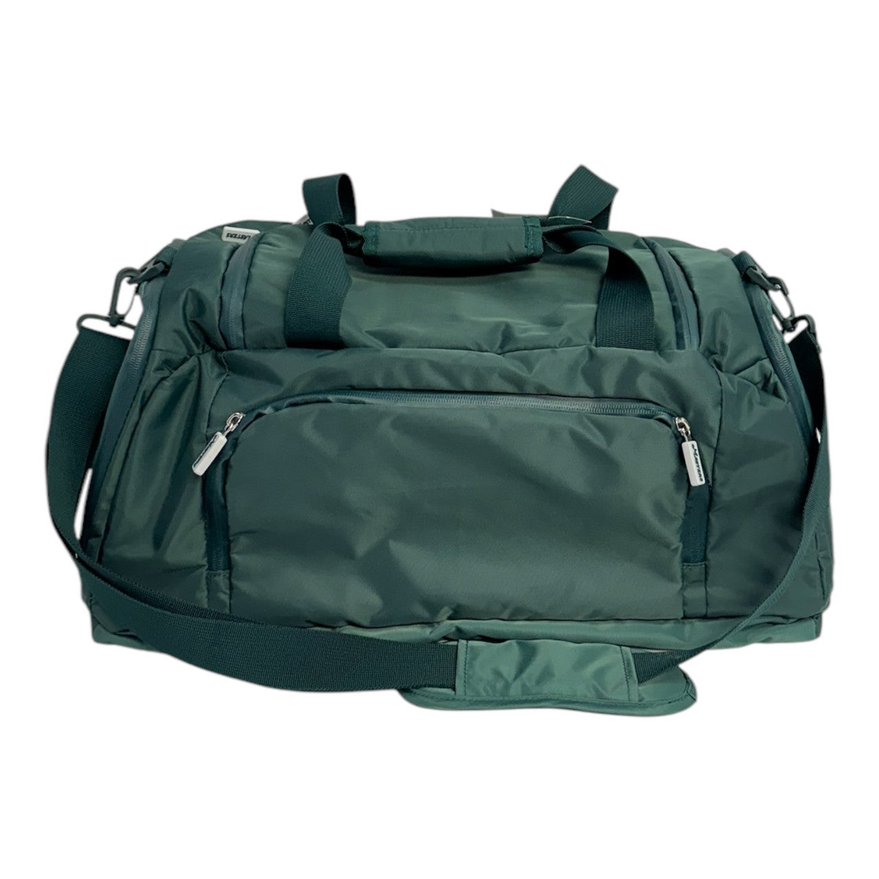 Masters Green Duffle Bag with Green Accents and Shoe Compartment