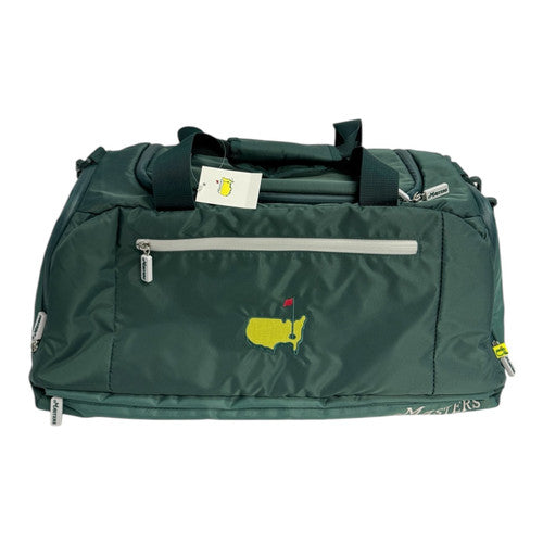Masters Green Duffle Bag with Green Accents and Shoe Compartment