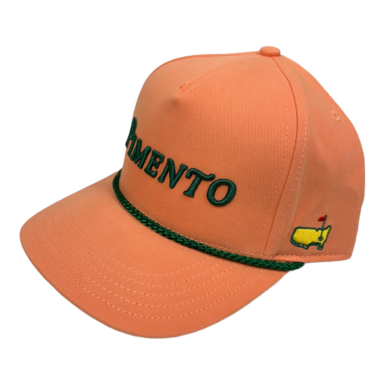 Masters Orange PIMENTO Embroidered Rope Hat