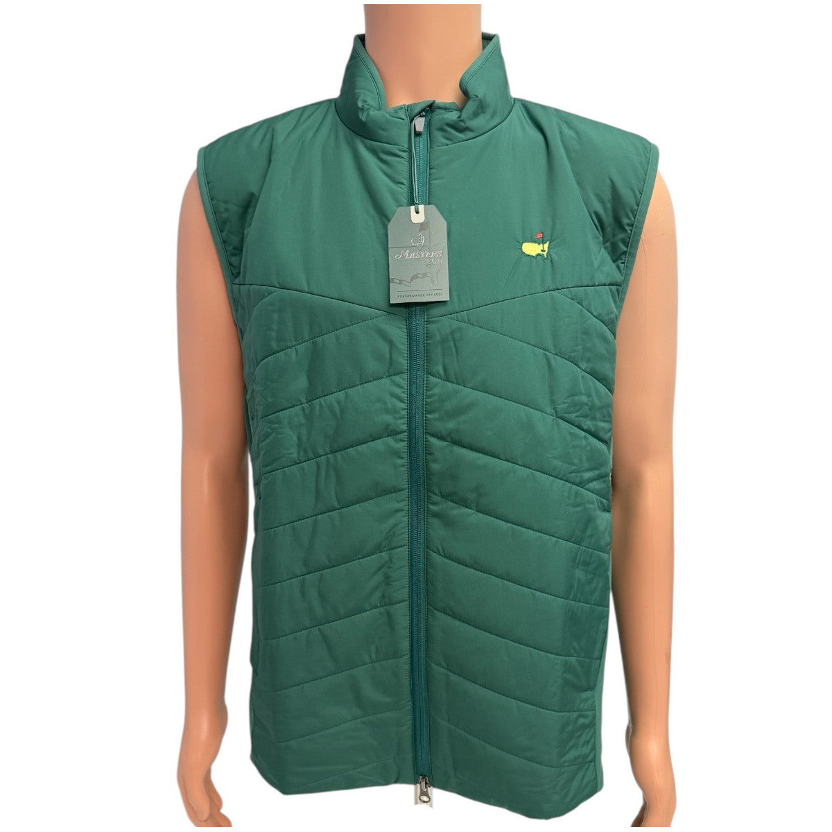 Masters Performance Tech Green Puff Vest