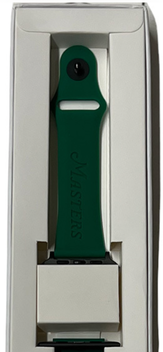 Masters Green Apple Watch Silicone Band - 2 sizes